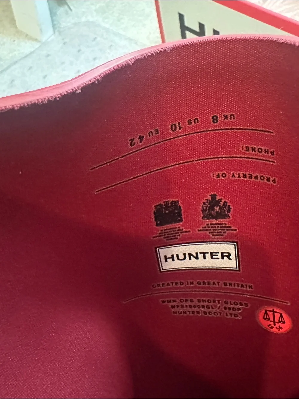 Hunter Women's Original Short Gloss Rain Boots